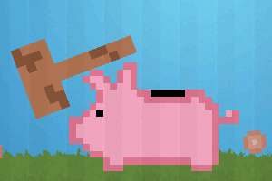 Piggy Bank Smash Hammer